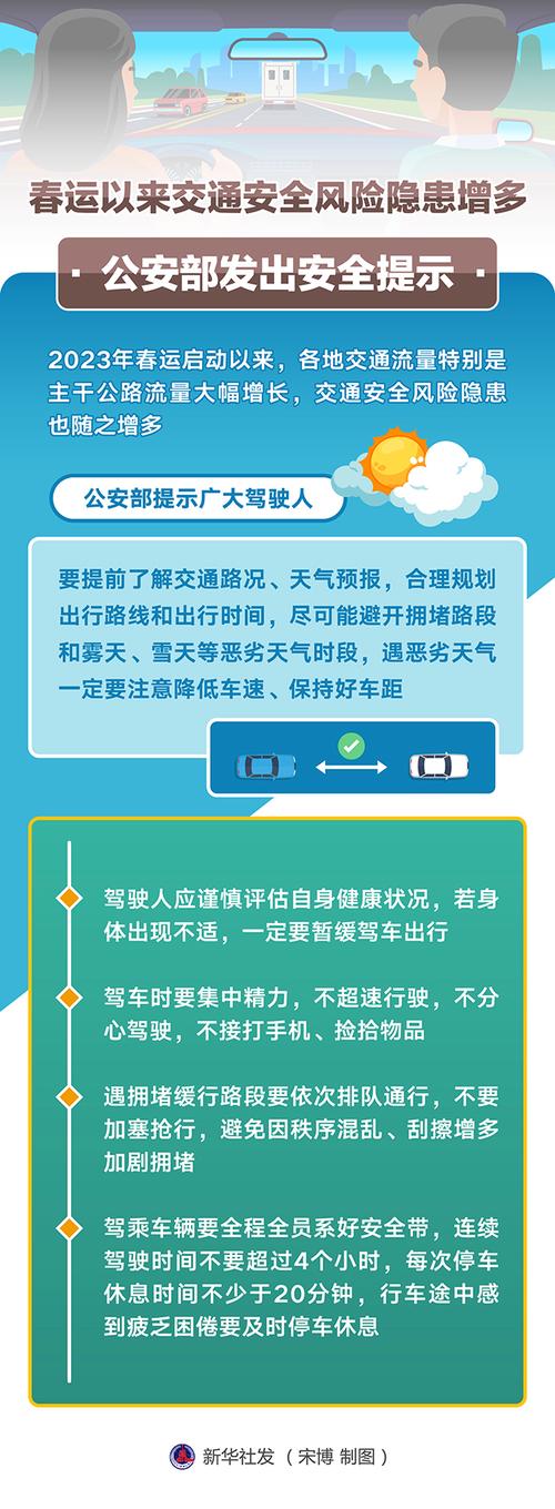 公安部发布春运交通安全警示：加强道路管控、严防事故风险